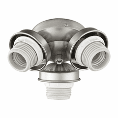 Quorum 3-Light LED Light Kit - Satin Nickel  - 2303-9165