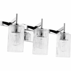 Quorum 3-LT Bath Vanity Light - Chrome - 520-3-14 Quorum 3-LT Bath Vanity Light - Chrome - 520-3-14