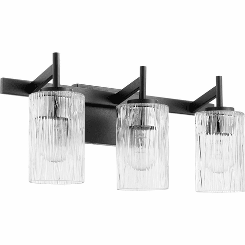 Quorum 3-LT Bath Vanity Light - Noir  - 520-3-69