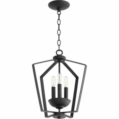 Quorum 3-LT Entry Light - Noir - 894-3-69