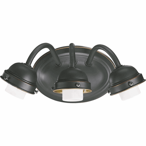 Quorum 3-LT Wall Mount - Old World - 5403-3-095