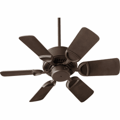 Quorum 30" 6-Blade Estate Ceiling Fan - Oiled Bronze - 43306-86
