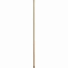 Quorum 36" Downrod - Aged Brass - 6-3680