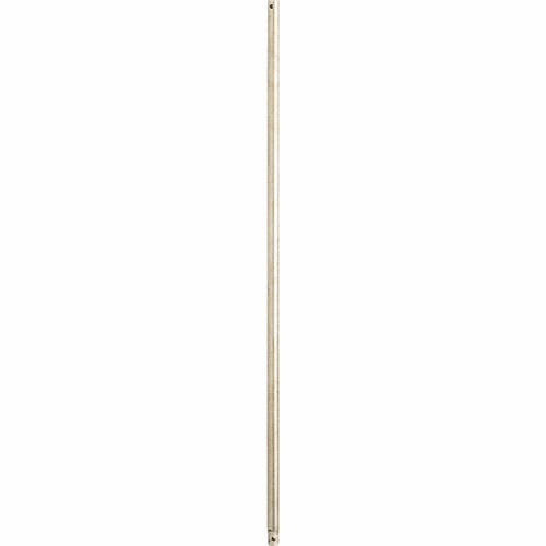 Quorum 36" Downrod - Aged Silver Leaf - 6-3660