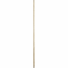 Quorum 36" Downrod - Aged Silver Leaf - 6-3660