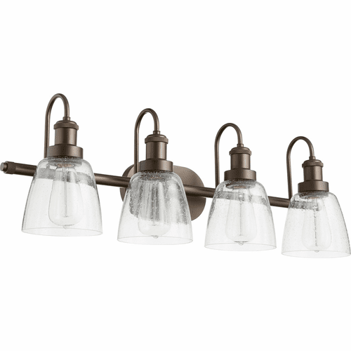 Quorum 4-LT Vanity - Oiled Bronze - 508-4-86