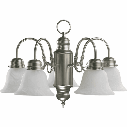 Quorum 5-LT Nook Light - Satin Nickel - 6429-5-65