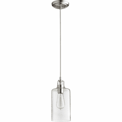 Quorum 5" Pendant - Satin Nickel - 8041-65 Quorum 5" Pendant - Satin Nickel - 8041-65