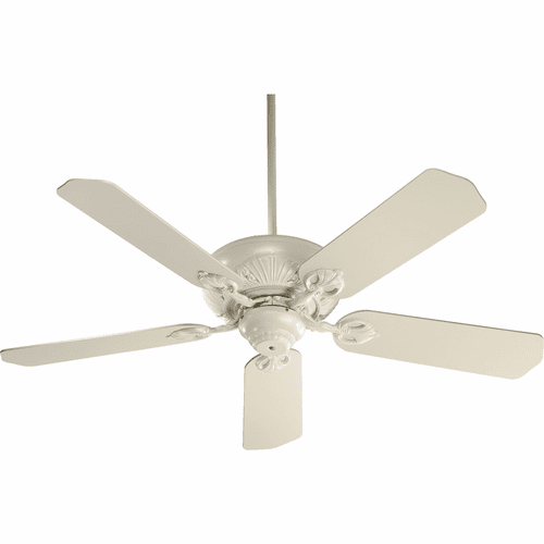 Quorum 52" 5-Blade Chateaux Ceiling Fan - Antique White - 78525-67