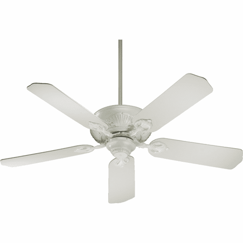 Quorum 52" 5-Blade Chateaux Ceiling Fan - Studio White - 78525-8