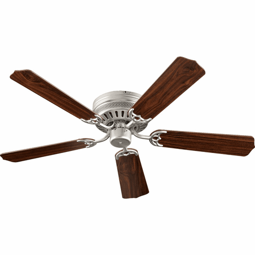 Quorum 52" 5-Blade Custom Hugger Ceiling Fan - Satin Nickel - 11525-65
