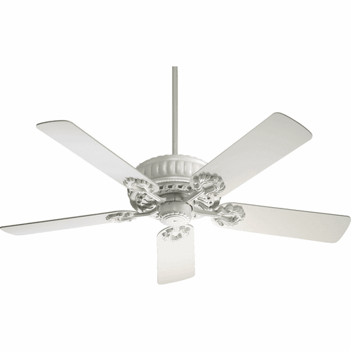 Quorum 52" 5-Blade Empress Ceiling Fan - Studio White - 35525-8