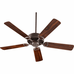 Quorum 52" 5-Blade Estate Ceiling Fan - Oiled Bronze - 43525-86 Quorum 52" 5-Blade Estate Ceiling Fan - Oiled Bronze - 43525-86