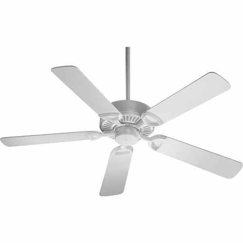 Quorum 52" 5-Blade Estate Ceiling Fan - White - 43525-6