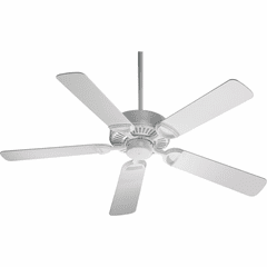 Quorum 52" 5-Blade Estate Ceiling Fan - White - 43525-6