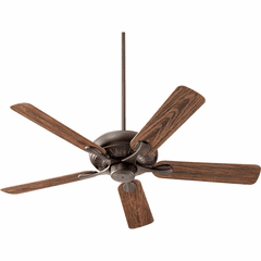 Quorum 52" 5-Blade Pinnacle Patio Fan - Oiled Bronze - 191525-86
