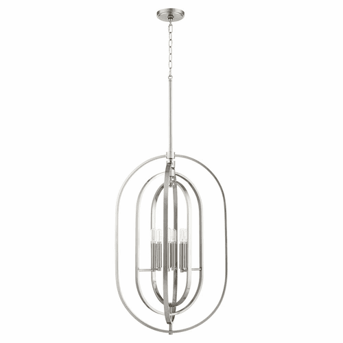 Quorum 6-LT Pendant - Satin Nickel  - 8610-6-65