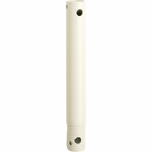 Quorum 6" Universal Downrod - Antique White - 6-0667