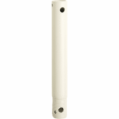 Quorum 6" Universal Downrod - Antique White - 6-0667