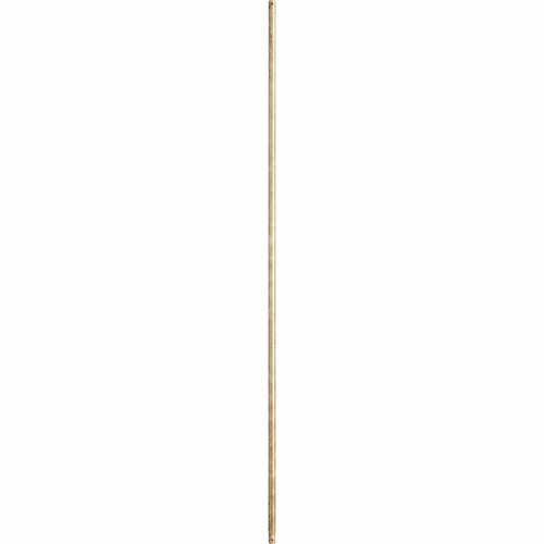 Quorum 60" Downrod - Aged Silver Leaf - 6-6060