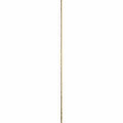 Quorum 60" Downrod - Aged Silver Leaf - 6-6060