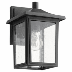 Quorum 7" 1-LT Outdoor Wall Lantern - Noir  - 707-69