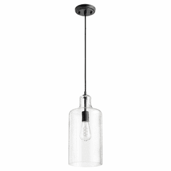 Quorum 7" 1-LT Pendant - Noir  - 8141-69