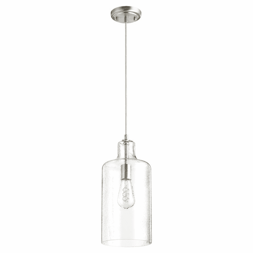 Quorum 7" 1-LT Pendant - Satin Nickel  - 8141-65