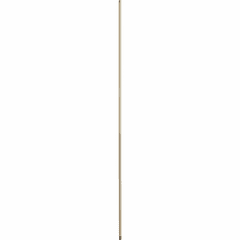 Quorum 72" Downrod - Aged Brass - 6-7280