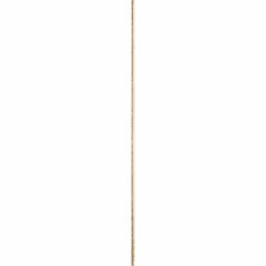 Quorum 72" Downrod - Aged Silver Leaf - 6-7260