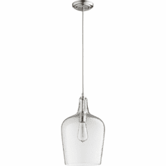 Quorum 9" Pendant - Satin Nickel - 8043-65