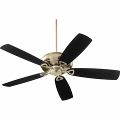 Quorum Alto 62" Ceiling Fan - Aged Brass - 40625-80