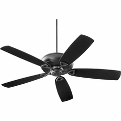 Quorum Alto 62" Ceiling Fan - Noir - 40625-69