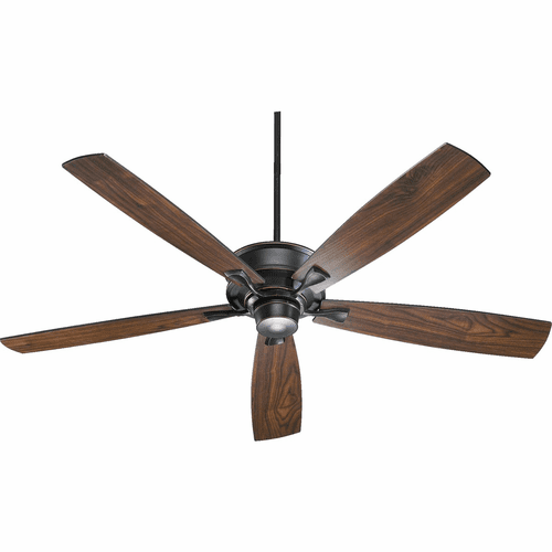 Quorum Alton 70" 5-Blade Ceiling Fan - Old World - 42705-95