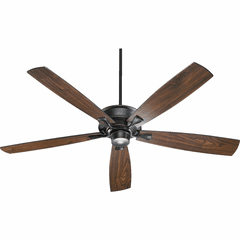 Quorum Alton 70" 5-Blade Ceiling Fan - Old World - 42705-95