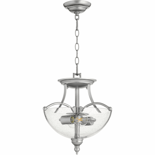 Quorum Aspen 2-LT Dual Mount - Classic Nickel - 2877-14-64