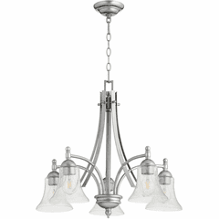 Quorum Aspen 5-LT Nook Light - Classic Nickel - 6477-5-64 Quorum Aspen 5-LT Nook Light - Classic Nickel - 6477-5-64