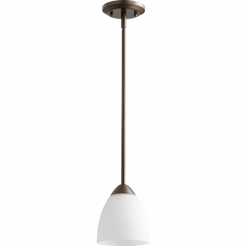 Quorum Barkley 1-LT Mini Pendant - Oiled Bronze - 3069-86