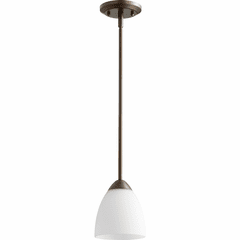 Quorum Barkley 1-LT Mini Pendant - Oiled Bronze - 3069-86