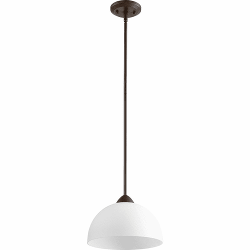 Quorum Barkley 1-LT Pendant - Oiled Bronze - 6069-86