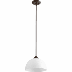 Quorum Barkley 1-LT Pendant - Oiled Bronze - 6069-86