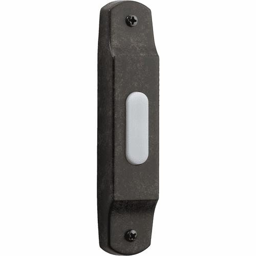 Quorum Basic Narrow Door Chime Button - Toasted Sienna - 7-302-44