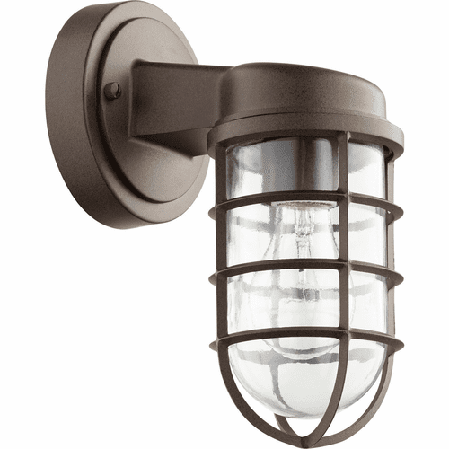 Quorum Belfour Outdoor Wall Lantern - Oiled Bronze - 701-86
