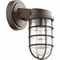 Quorum Belfour Outdoor Wall Lantern - Oiled Bronze - 701-86