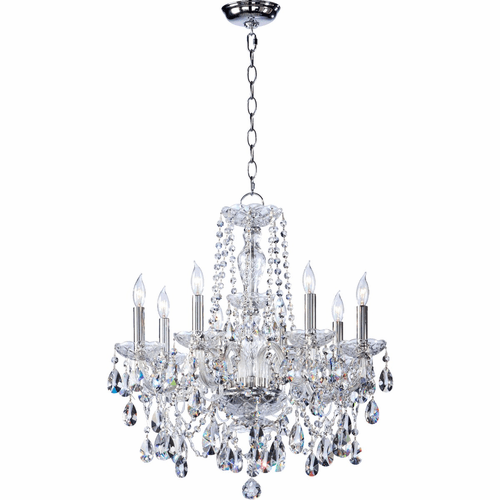 Quorum Bohemian Katerina Katrina 8-LT Chandelier Imp - Chrome - 630-8-514