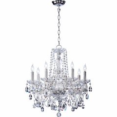 Quorum Bohemian Katerina Katrina 8-LT Chandelier Imp - Chrome - 630-8-514