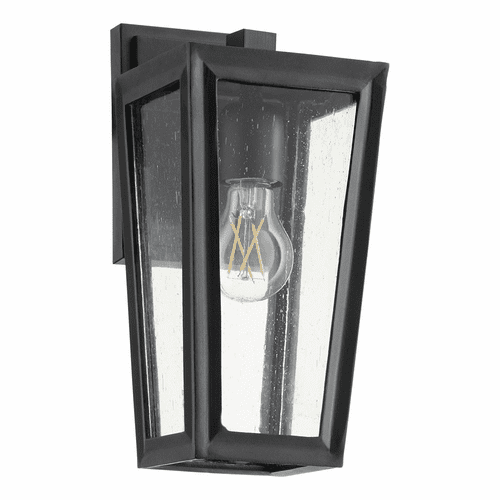 Quorum Bravo 5.5" 1-LT Outdoor Wall Lantern - Noir  - 715-5-69