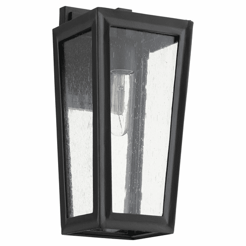 Quorum Bravo 6.5" 1-LT Outdoor Wall Lantern - Noir  - 715-6-69