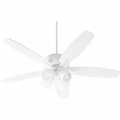 Quorum Breeze 4-LT Uni-Pack Ceiling Fan - Studio White - 70525-408