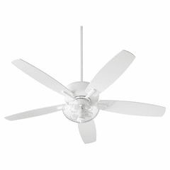 Quorum Breeze 52" 2-LT Ceiling Fan - Studio White  - 7052-208